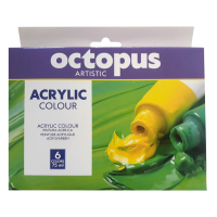 Akrylov farby OCTOPUS 6x75ml