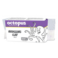 Modelovacia hmota OCTOPUS 500g biela