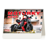 Stolov kalendr Motorky 25